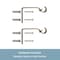 Kenney Mfg Kenney Davenport 1/2 Petite Cafe Decorative Window Curtain Rod, 28-48, Brushed Brass KN55972 - alternate 3
